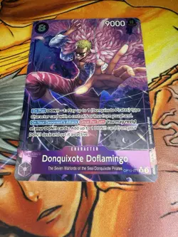 OP10-071 Donquixote Doflamingo SR Alt Art One Piece TCG English Card Mint - Image 1