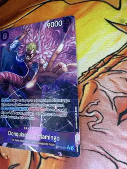 OP10-071 Donquixote Doflamingo SR Alt Art One Piece TCG English Card Mint - Image 3