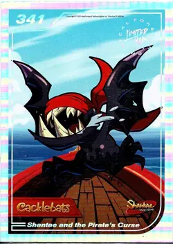 Shantae and the Pirate's Curse #341 Limited Run Games Silver Trading Card New - Image 1