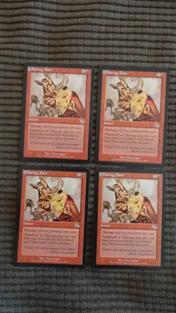 Magic: the Gathering / MtG Flaring Pain x4 Judgment - Image 1