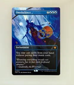 Magic the Gathering: Omniscience (Borderless) Foundations Regular NM - Image 1
