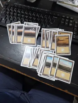 Lot Of 33 Plains Basic Land 7th Edition Magic: The Gathering MTG - Image 1