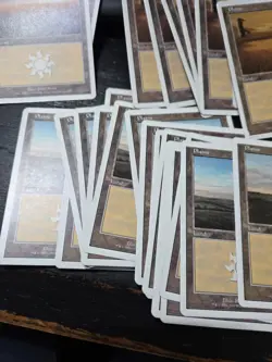 Lot Of 33 Plains Basic Land 7th Edition Magic: The Gathering MTG - Image 3