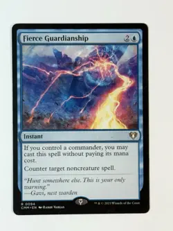 Fierce Guardianship (Commander Masters) - NM - MtG - Image 1