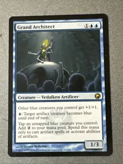 Grand Architect X1 Scars Of Mirrodin NM Condition See Pics Front/back - Image 1