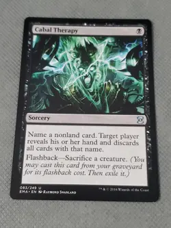 MTG Cabal Therapy - Eternal Masters, Lightly Played, English - Image 1