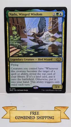 Nadu, Winged Wisdom Modern Horizons 3 Regular - Image 1