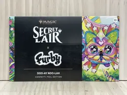 Magic The Gathering Secret Lair X Furby: Doo-ay Noo-lah Confetti Foil - Image 1