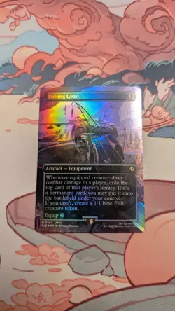 Fishing Gear (Borderless) Commander: Final Fantasy Foil - Image 1