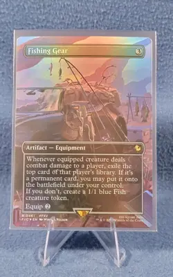 Fishing Gear (Borderless) Commander: Final Fantasy Foil - Image 1