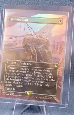Fishing Gear (Borderless) Commander: Final Fantasy Foil - Image 2