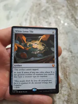 1 x White Lotus Tile - Avatar: The Last Airbender - NM-Mint - MTG - Image 1