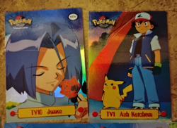 Topps SET! Pokemon TV Animation Edition Series Holo Foil TV1 Ash Ketchum + More! - Image 2