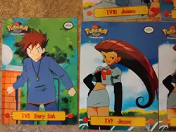 Topps SET! Pokemon TV Animation Edition Series Holo Foil TV1 Ash Ketchum + More! - Image 3