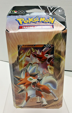 POKEMON FACTORY SEALED V BATTLE THEME DECK LYCANROC - Image 1
