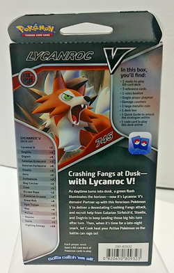 POKEMON FACTORY SEALED V BATTLE THEME DECK LYCANROC - Image 2