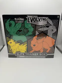 Pokemon Evolving Skies Elite Trainer Box (Flareon/Jolteon/Umbreon/Leafeon) New - Image 1