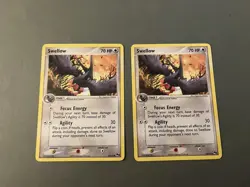 Pokemon TCG Lot Of 2 Swallow 15/17 Non Holo Common Vintage 2004 Near Mint - Image 1