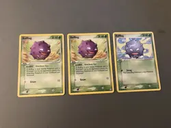 Pokemon TCG Lot Of 3 Koffing 62/107 61/109 Non Holo Common Near Mint 2004-2005 - Image 1