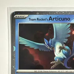 Team Rocket’s Articuno 051/182 (Cosmos) Holo Destined Rivals DRI Pokemon TCG NM - Image 3