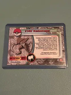 Pokemon 2000 Topps Chrome Kabutops #141 Chrome - Image 2