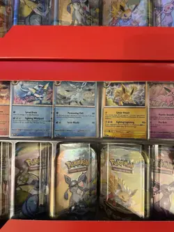 Pokemon Prismatic Evolutions 8 Pack Mini Tins (Costco) X2 - Image 4