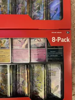 Pokemon Prismatic Evolutions 8 Pack Mini Tins (Costco) X2 - Image 5