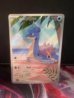 *Pokemon TCG* Misty's Lapras 194/182 Sv10: Destined Rivals Illustration Rare! - Image 1