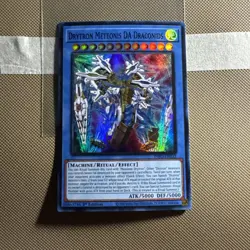 Yu-Gi-Oh! Dryton Meteonis DA Draconids INFO-EN032 Super Rare 1st Edition NM - Image 1