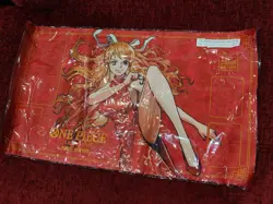 One Piece Chinese 1st Anniversary Nami Set Exclusive Card Play Mat - New/Sealed - Image 1