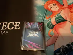 OFFICIAL Union Arena Logo Card Sleeves Standard - 60 ct Bandai Card Fest - Image 1