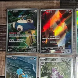 Pokemon TCG 151 Art Rare Card Lot KOREAN NEAR MINT 6 Cards FRESH PULL AS IS - Image 2