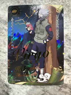 Kayou Naruto MR Kakashi Hatake Virgo Holo Foil NRSA01-MR-004L4 Card TCG Anime - Image 1