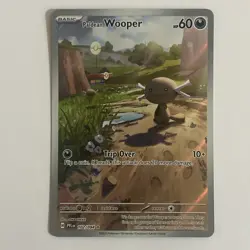 Paldean Wooper 102/094 Illustration Rare Pokemon Tcg Phantasmal Flames NM Card! - Image 1