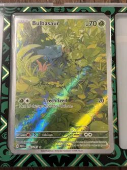 Pokemon 151 Card TCG Lot Bulbasaur Ivysaur Venusaur ex 166/165 167/165 198/165 - Image 2