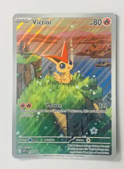 Victini Jumbo Promo Illustration Rare SVP 208 **OVERSIZED CARD** - Image 1