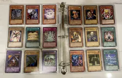 Yugioh Vintage 19 Foil Card Binder Lot Dark Magician Blue-Eyes White Dragon LOB - Image 4