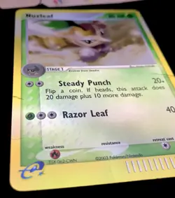 Nuzleaf 48/100 DMG Reverse Holo Foil Pokemon Card. Free Tracked Shipping! - Image 2
