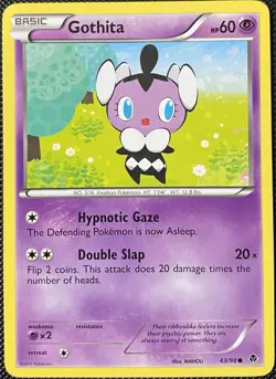 Gothita 43/98 Emerging Powers Regular - Pokemon Card - Image 1