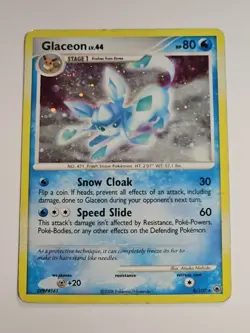 Pokemon Cards Glaceon LV. 44 Majestic Dawn 2008 - Image 1
