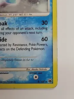 Pokemon Cards Glaceon LV. 44 Majestic Dawn 2008 - Image 4