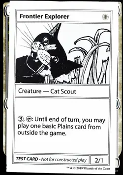 MTG Frontier Explorer (6/124) Mystery Booster Playtest Cards 2021 LP - Image 1