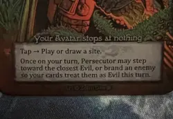 FOIL Gothic Avatar Persecutor!! Sorcery Contested Realm GOTHIC! - Image 3