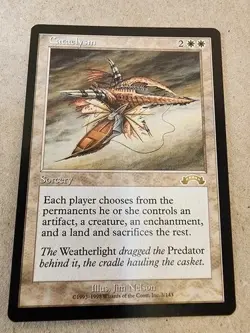 1998 Magic MTG Exodus Cataclysm NM - Image 1