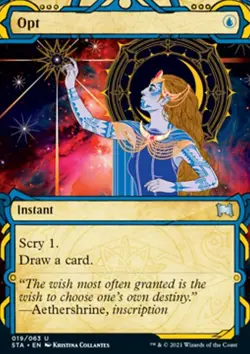 MTG Magic the Gathering Opt (19/252) Strixhaven Mystical Archive LP - Image 1