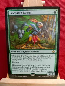 Pawpatch Recruit - Bloomburrow - Rare - NM (see pics) MTG - Image 1
