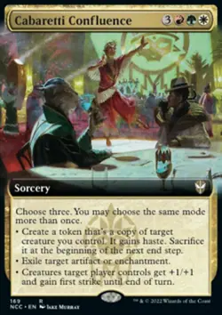 MTG Cabaretti Confluence (169/485) Streets of New Capenna Commander LP - Image 1