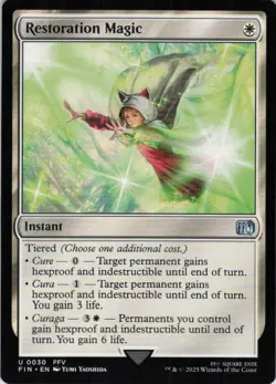 MTG Restoration Magic (30) | NM | Final Fantasy {FIN} - Image 1