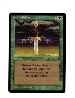 Storm Seeker Legends NM-/LP MTG Magic the Gathering d - Image 1