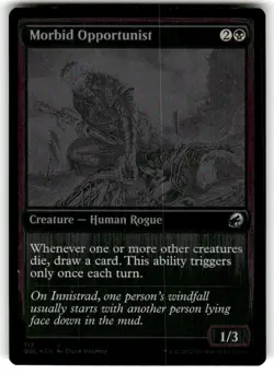 Morbid Opportunist Innistrad: Double Feature Foil MTG - Image 1